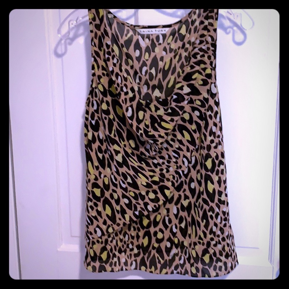 EUC Trina Turk Sleeveless Blouse